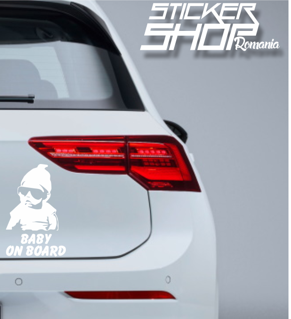Sticker Baby on Board baiat