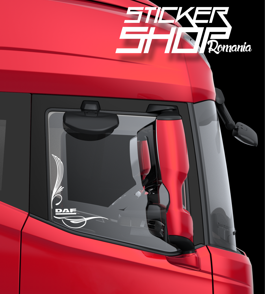 Set 2 Stickere Geam lateral Daf 4