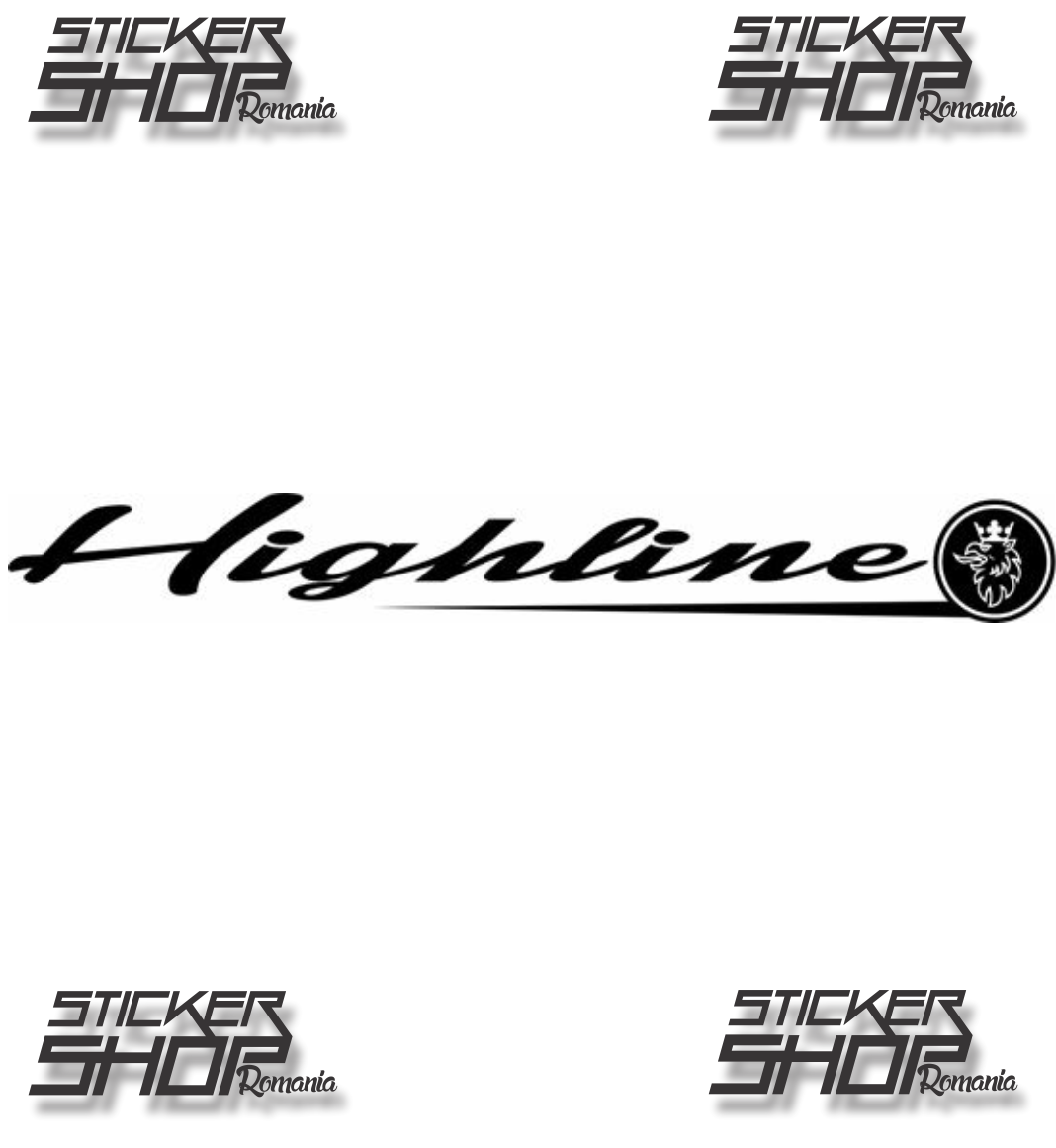 Sticker camion Highline