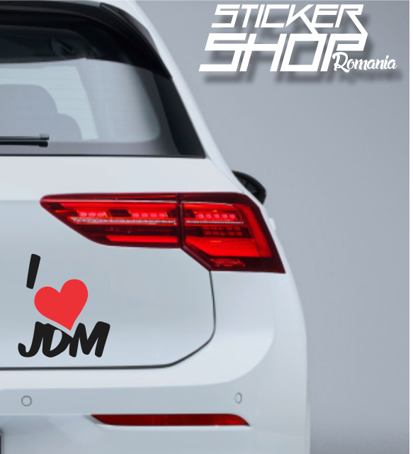 Sticker I love jdm