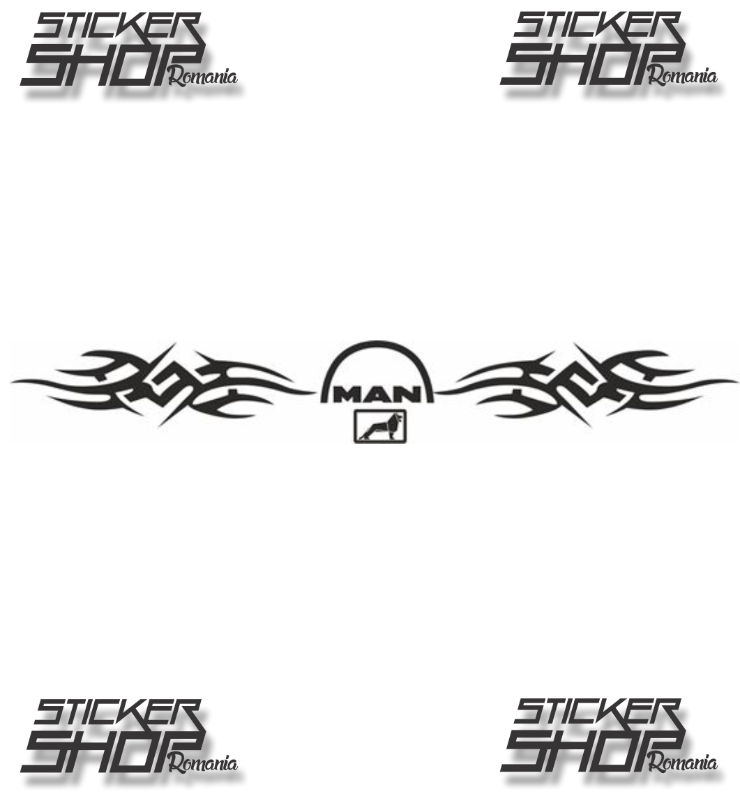 Sticker camion Man tgx 3