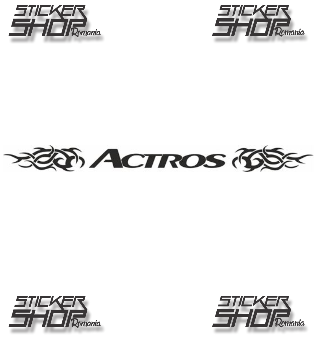 Sticker camion Mercedes actros 2