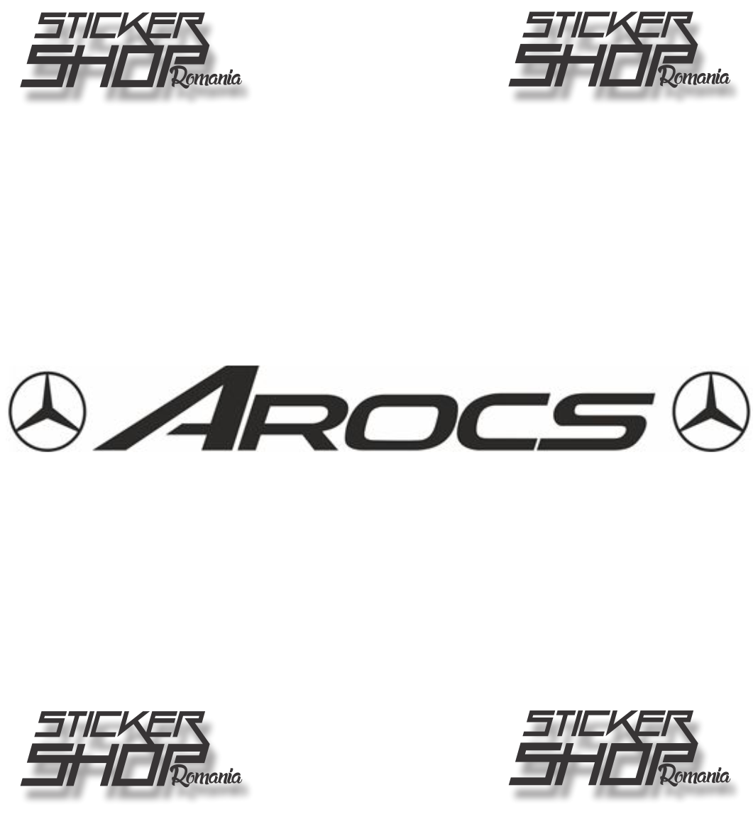 Sticker camion Mercedes Arocs