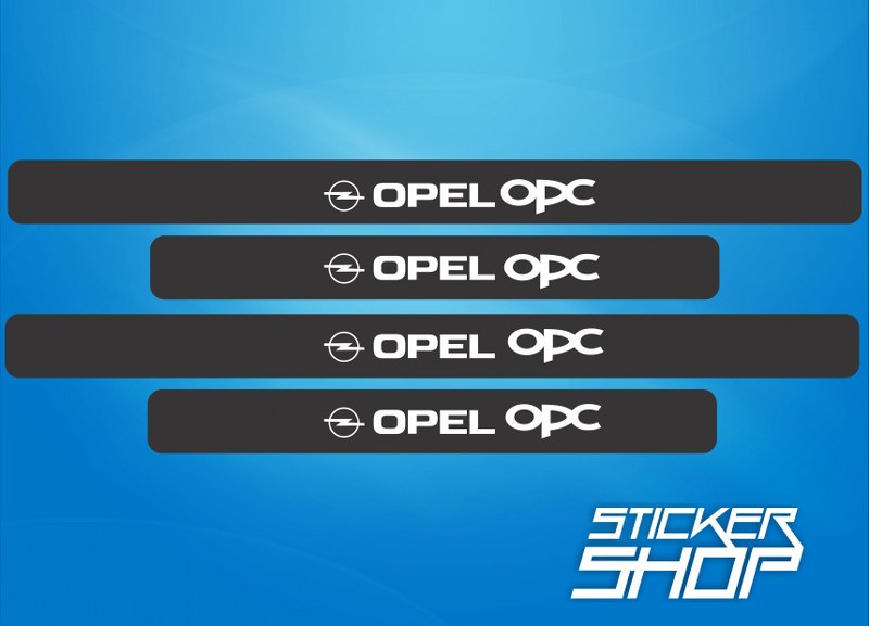Set Sticker protectie prag Opel OPC