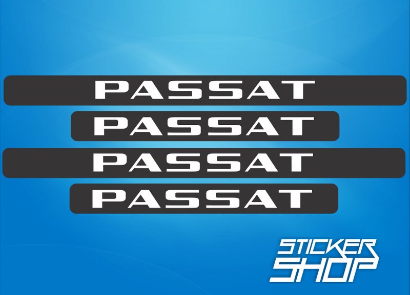 Set Sticker protectie prag Passat