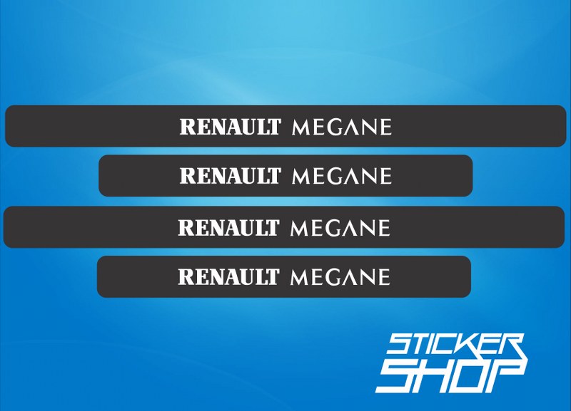 Set Sticker protectie prag Renault Megane