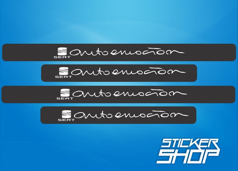 Set Sticker protectie prag Seat Autoemocion