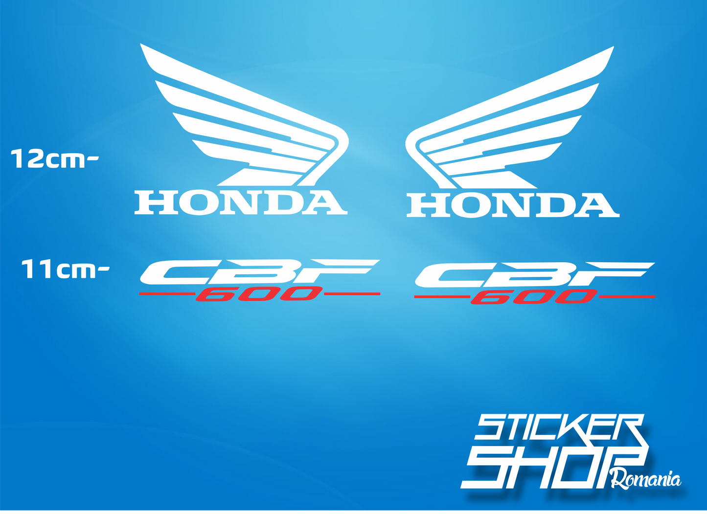 Set complet stickere Honda CBF600