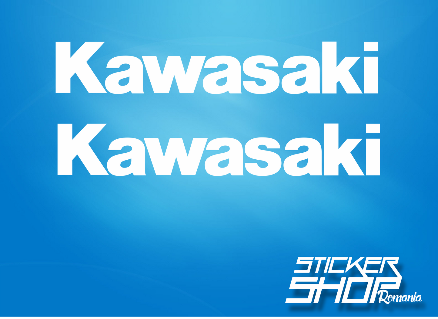 Set stickere Kawasaki
