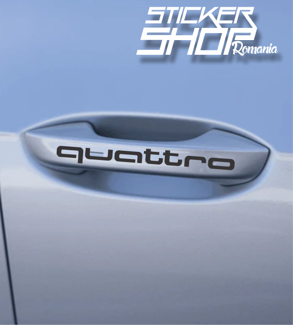 Set Stickere manere Audi Quattro