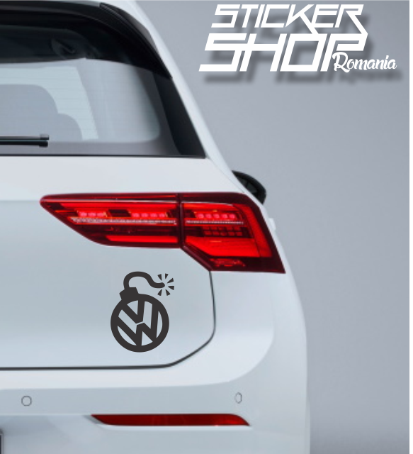 Sticker VW Volkswagen bomba