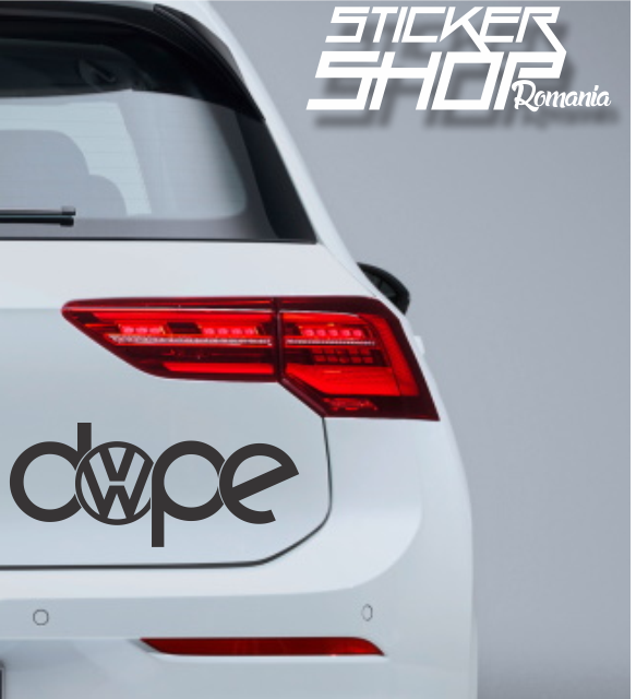 Sticker VW Volkswagen dope vw