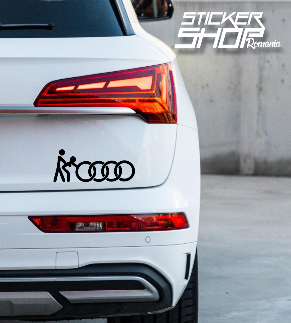 Sticker Audi f_ck