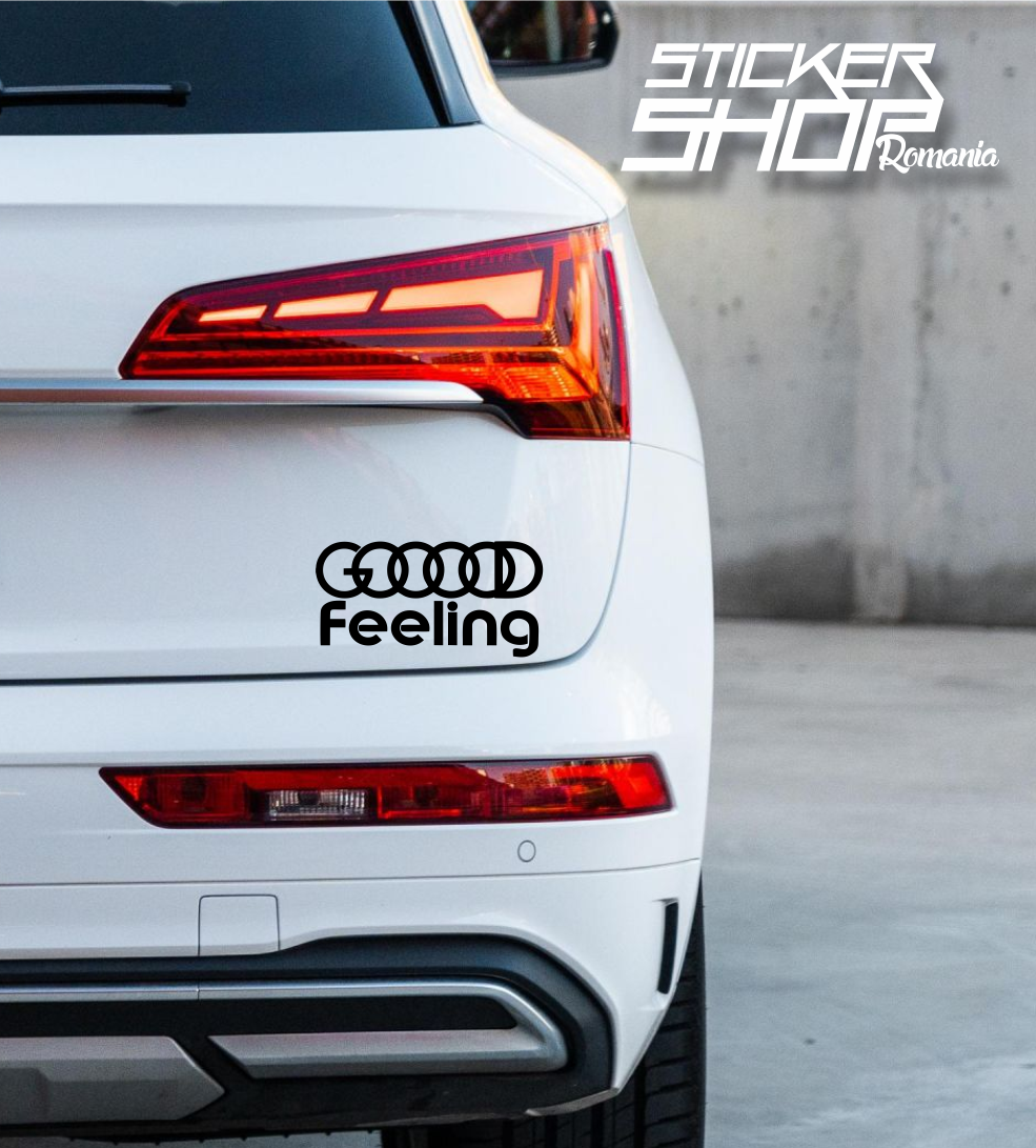 Sticker Audi Good Feeling