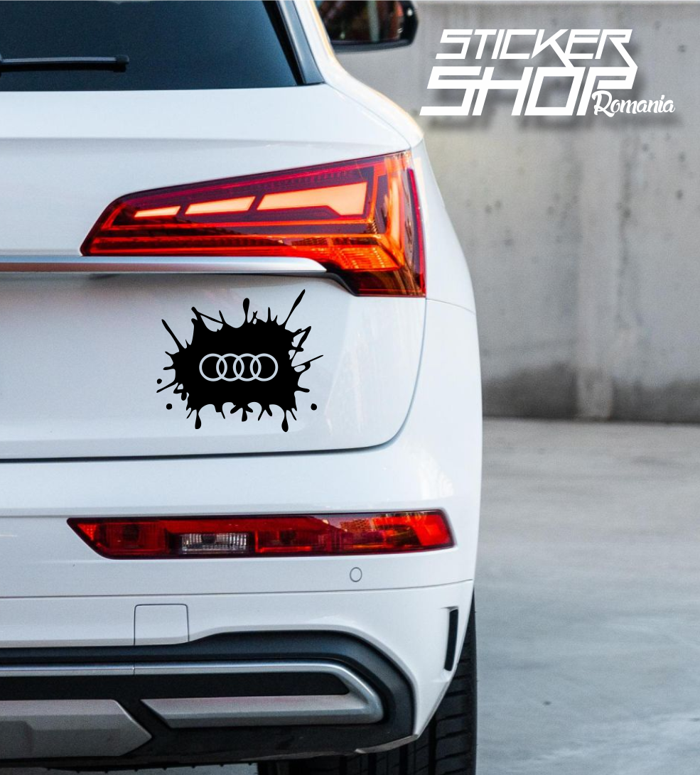 Sticker Audi pat? vopsea