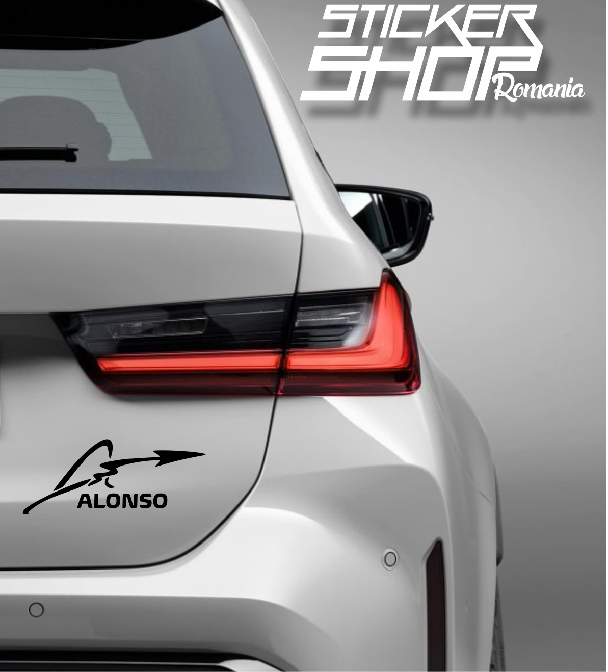 Sticker Fernando Alonso logo