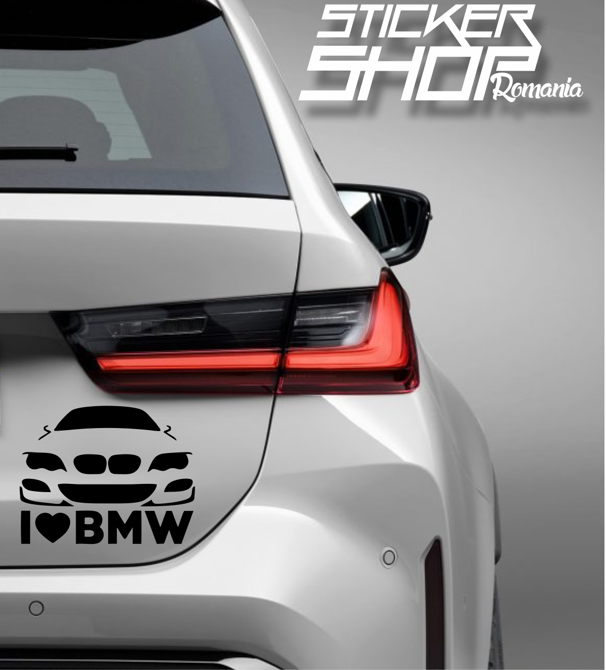 Sticker I love my BMW
