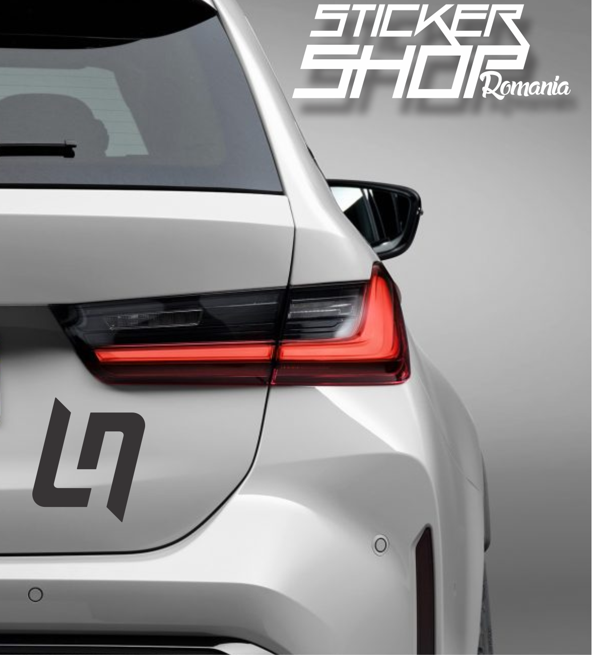 Sticker Lando Norris logo