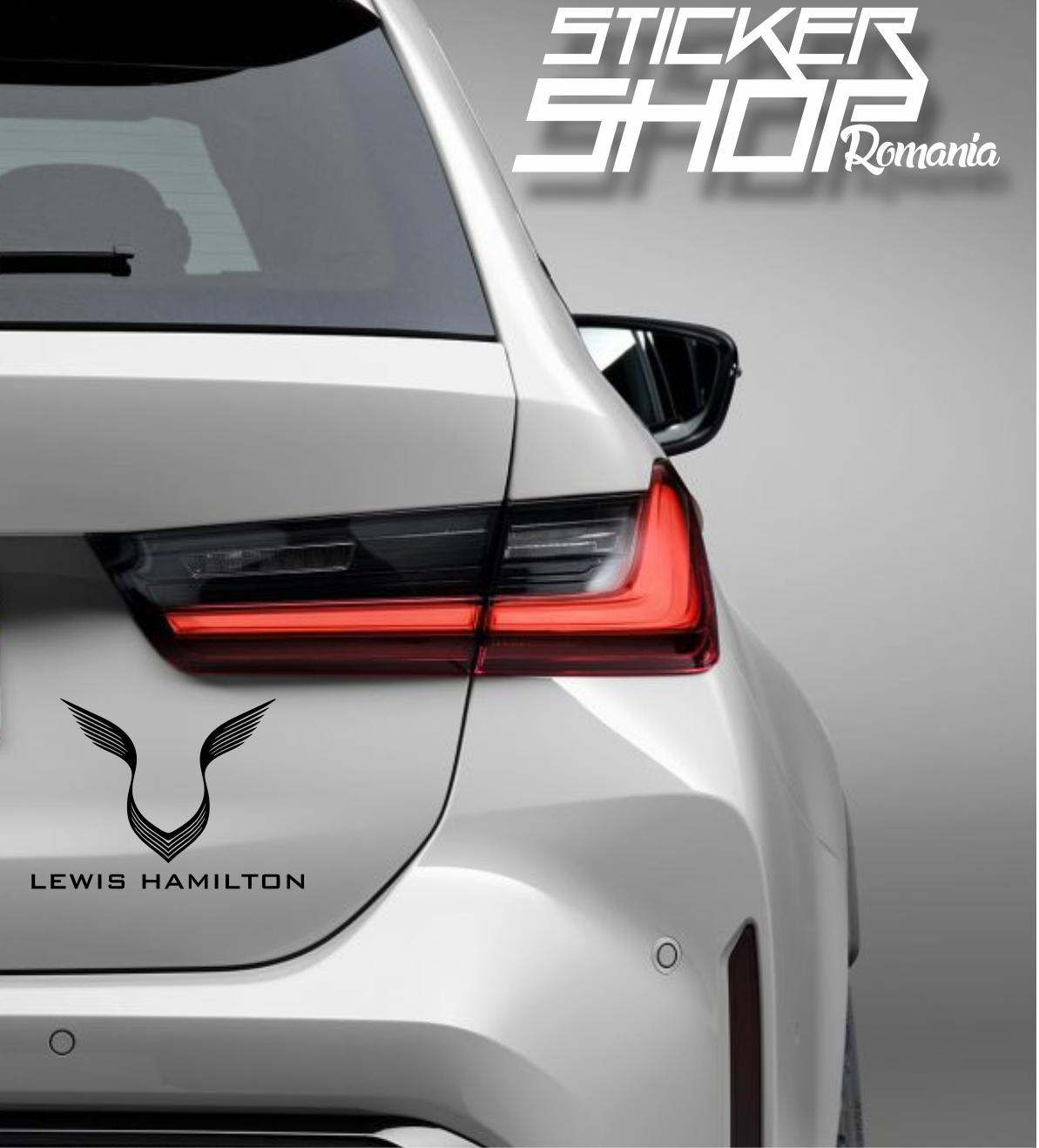 Sticker Lewis Hamilton logo