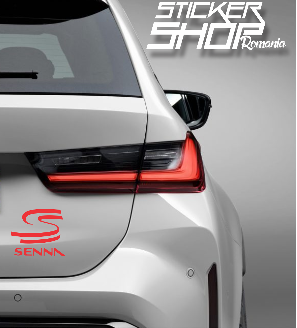 Sticker Senna logo