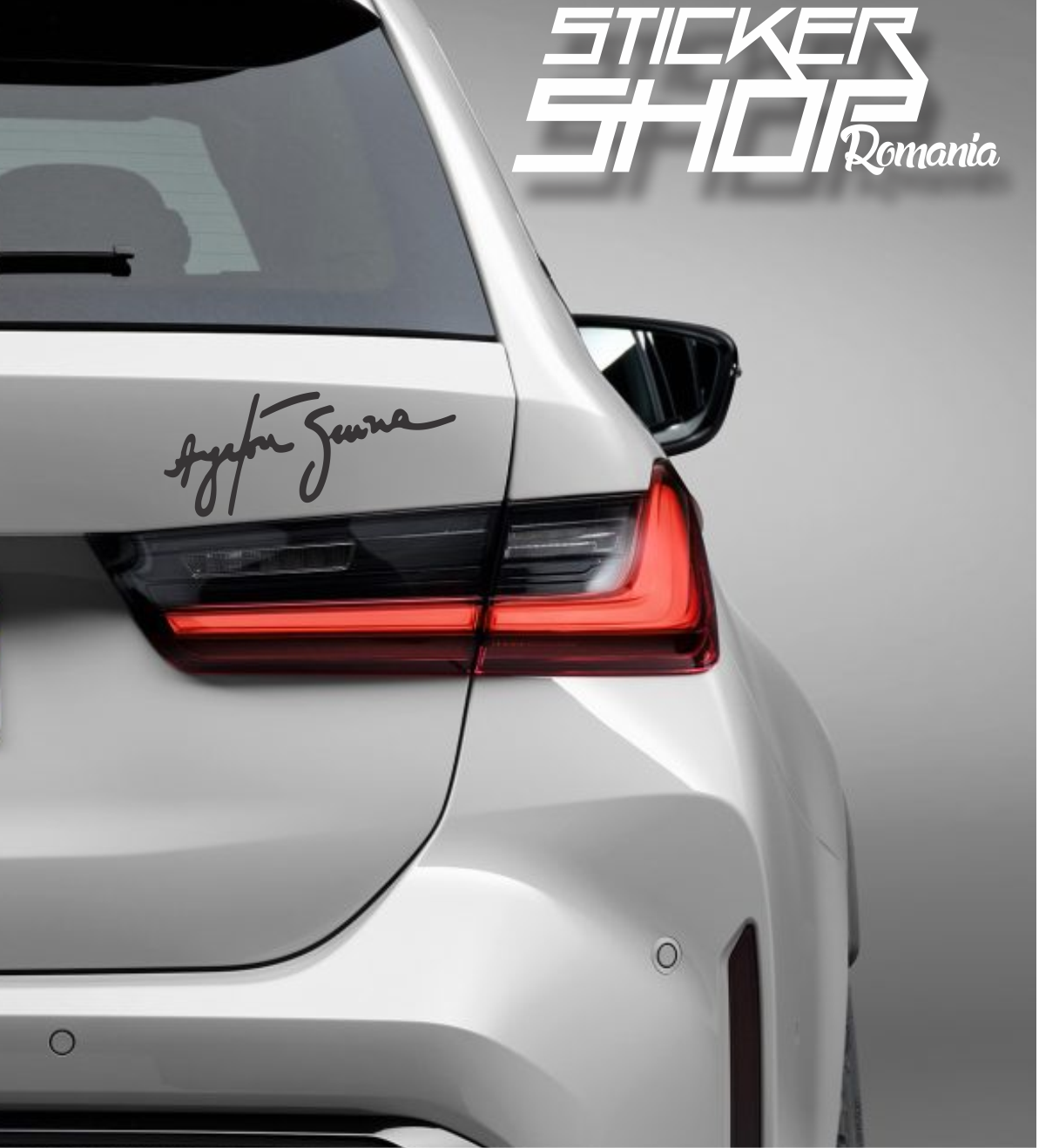 Sticker Senna semnatura