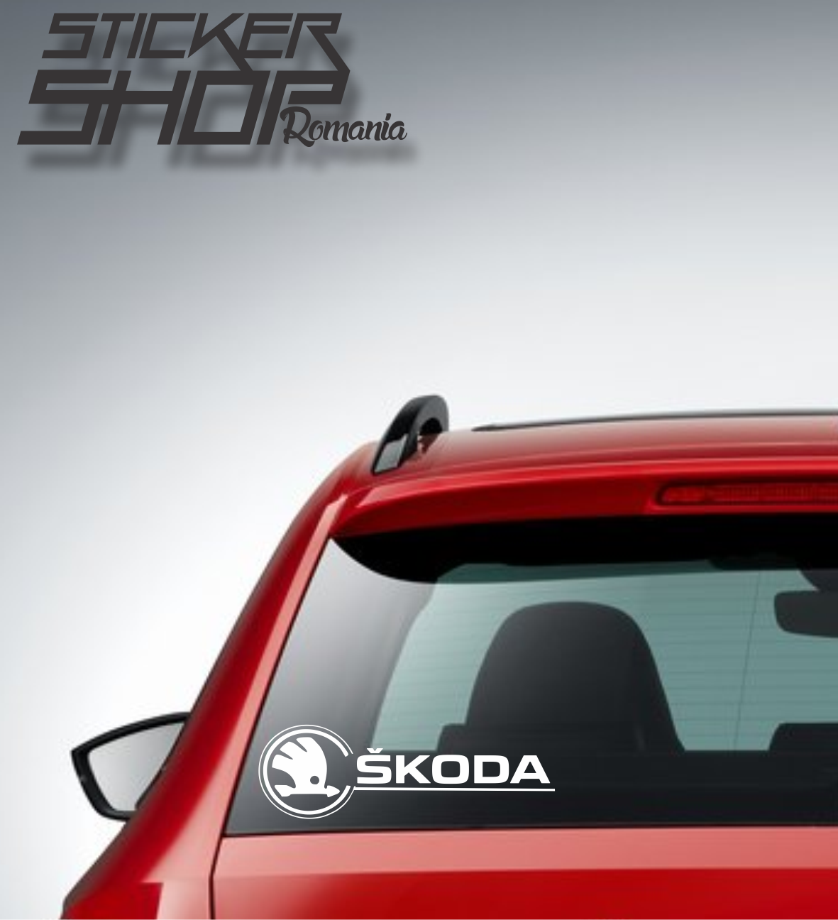 Sticker Emblema skoda