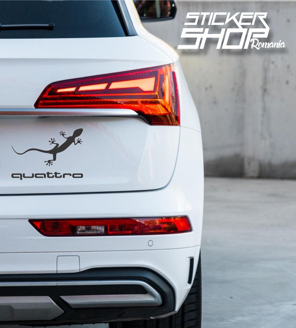 Sticker Audi soparla quattro