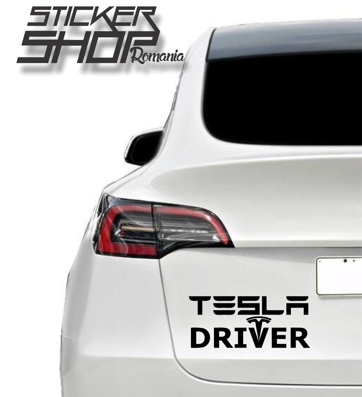 Sticker Tesla Driver