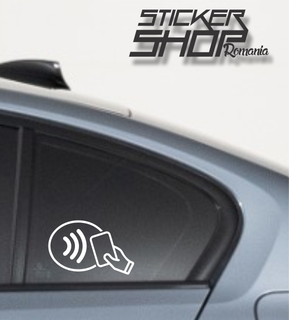 Sticker Uber-bolt-taxi plateste contactless