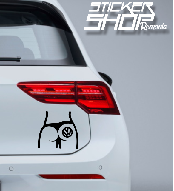 Sticker VW Volkswagen fund sexy