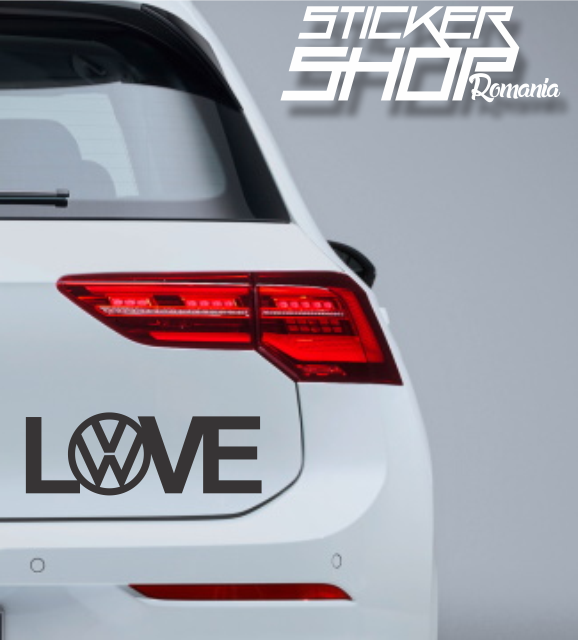 Sticker VW Volkswagen love