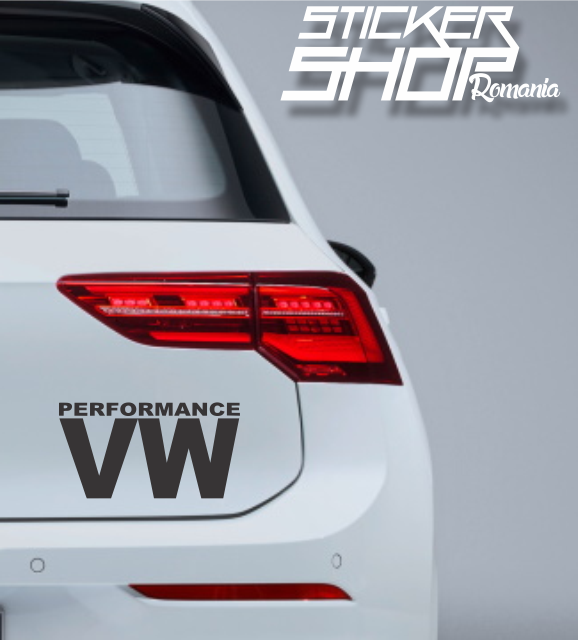 Sticker VW Volkswagen performance