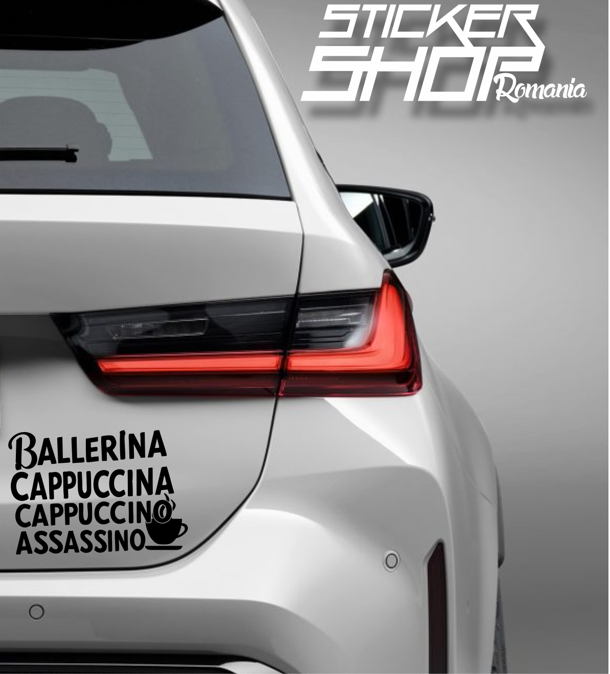 Sticker ballerina cappuccino cappuccino assassino