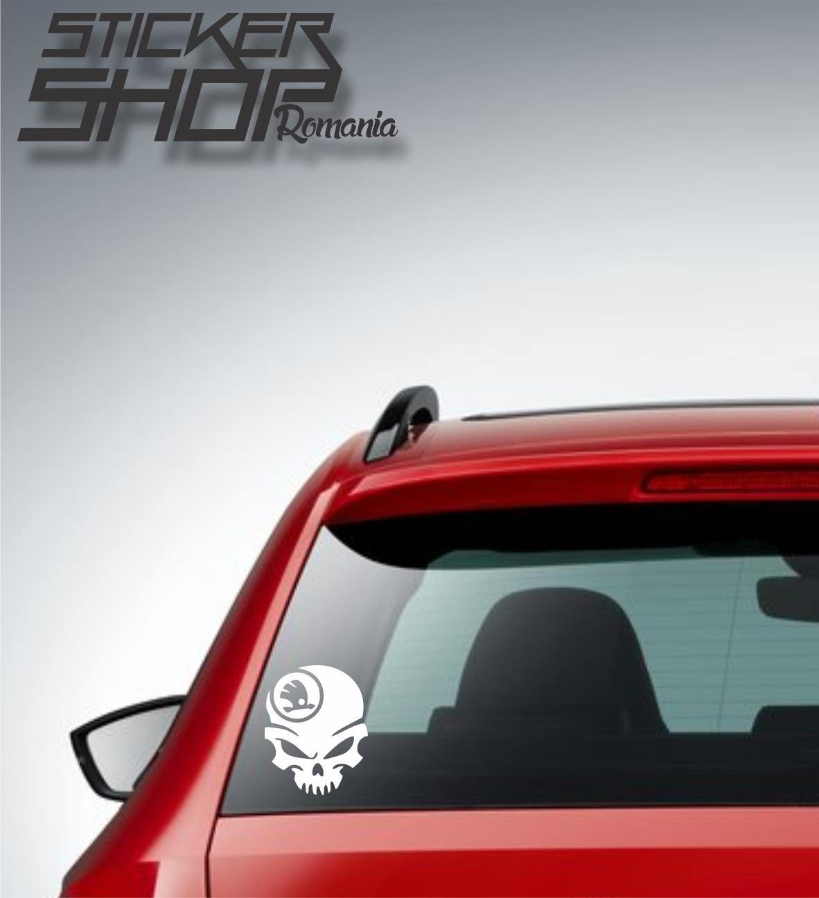 Sticker Craniu Skoda