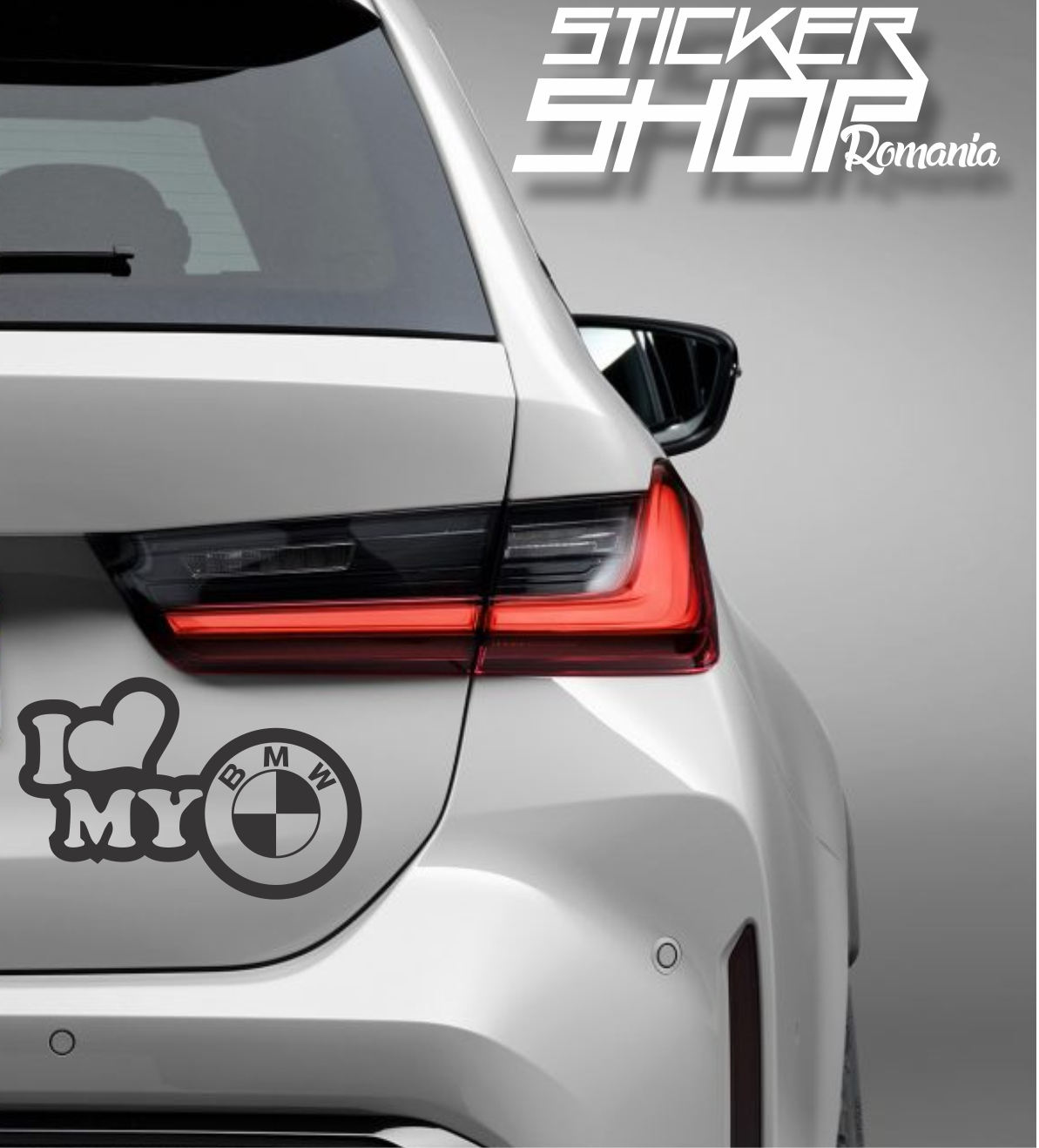 Sticker I love my BMW