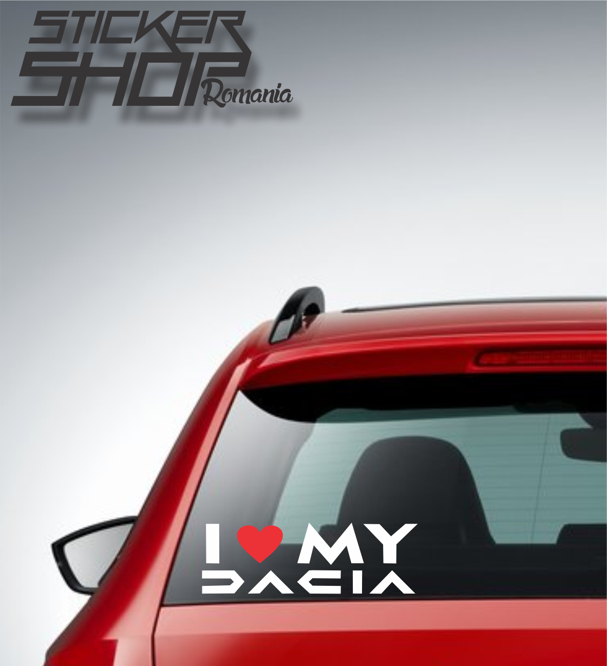 Sticker I love my dacia