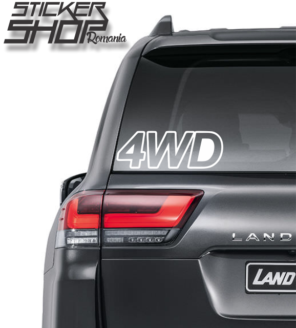 Sticker offroad 4wd