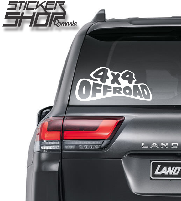 Sticker offroad 4x4 2
