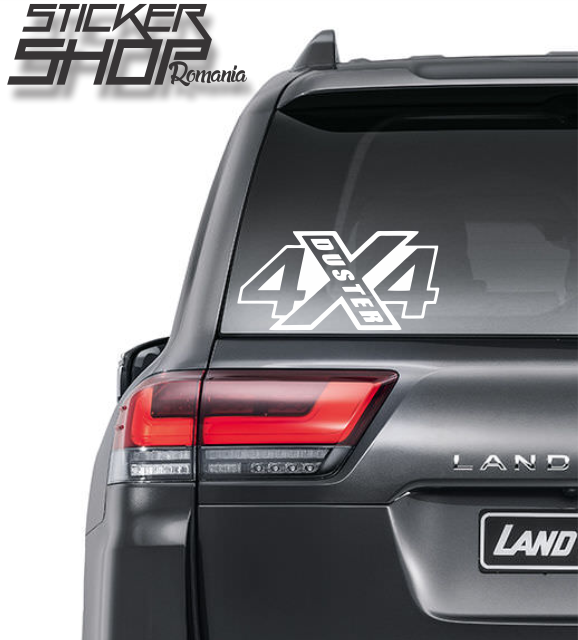 Sticker offroad 4x4 duster 2
