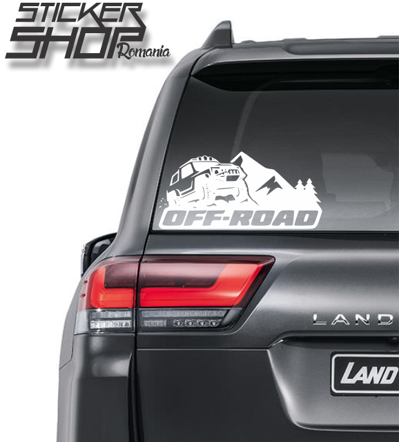 Sticker offroad munte 2