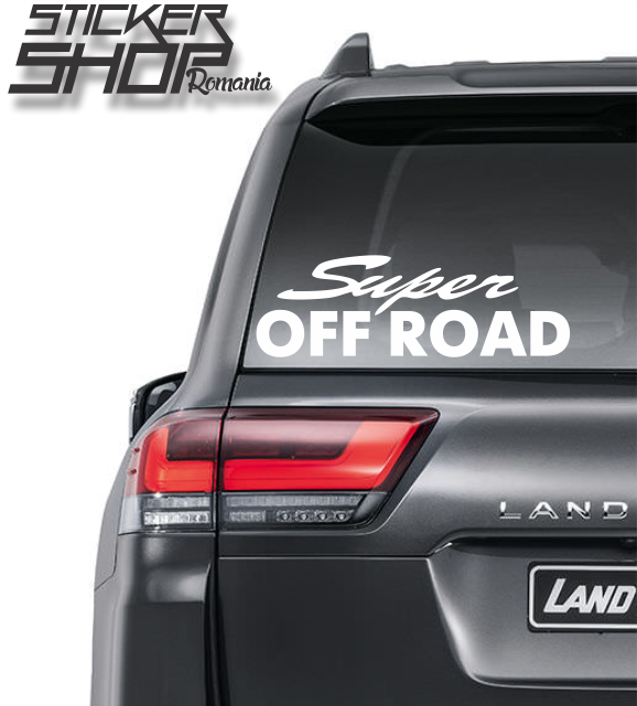 Sticker offroad super
