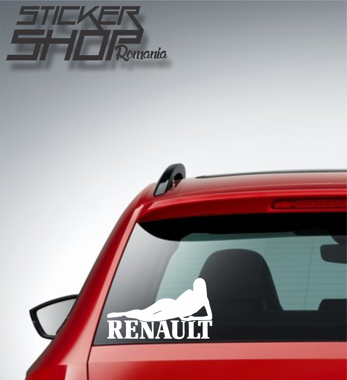 Sticker Renault femeie