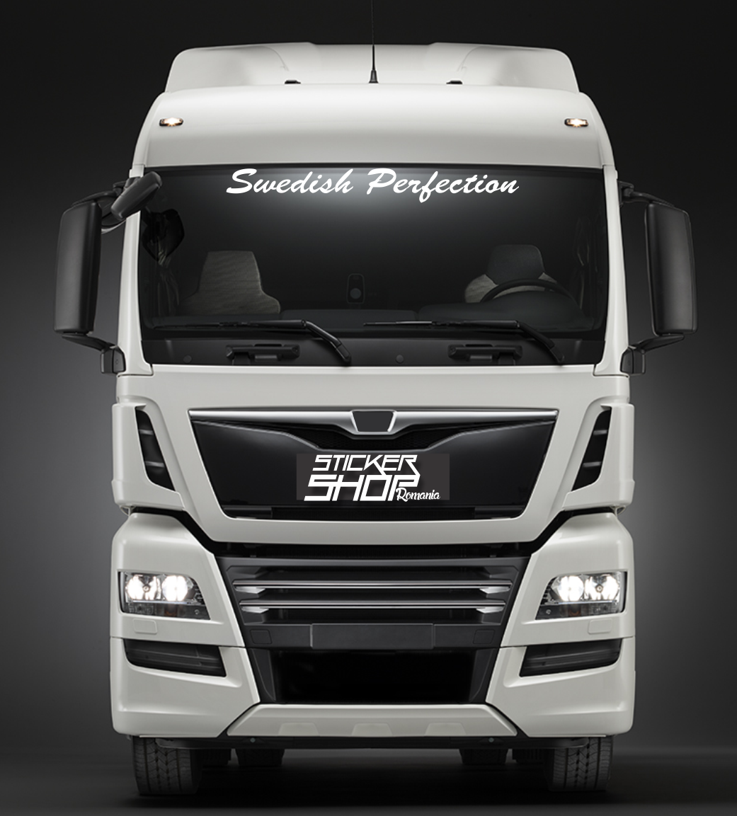Sticker camion Swedish Perfection 2
