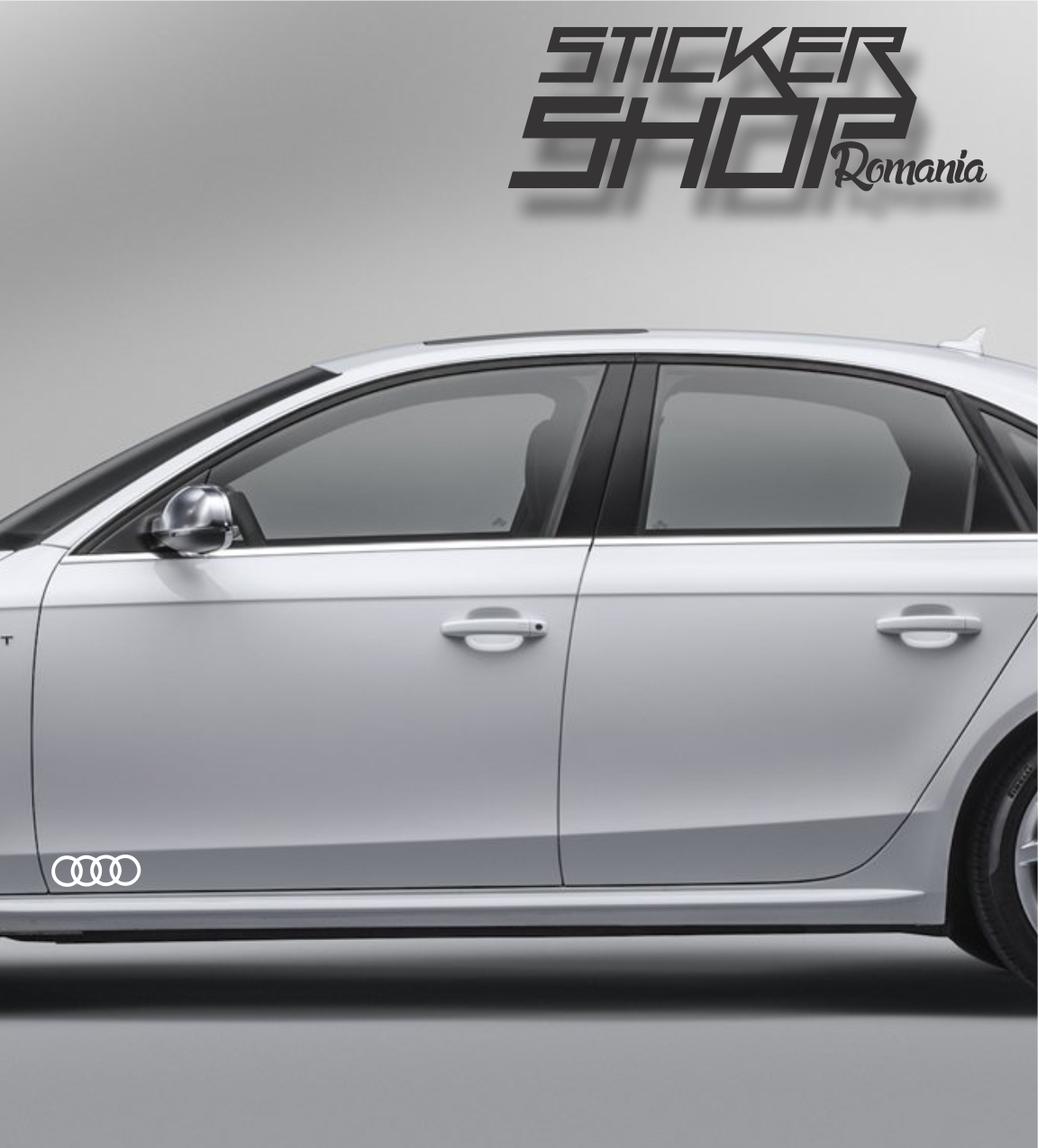 Sticker Audi Emblema