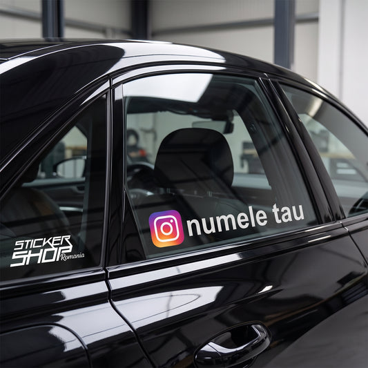 Sticker Personalizat Instagram color – Nume de Utilizator