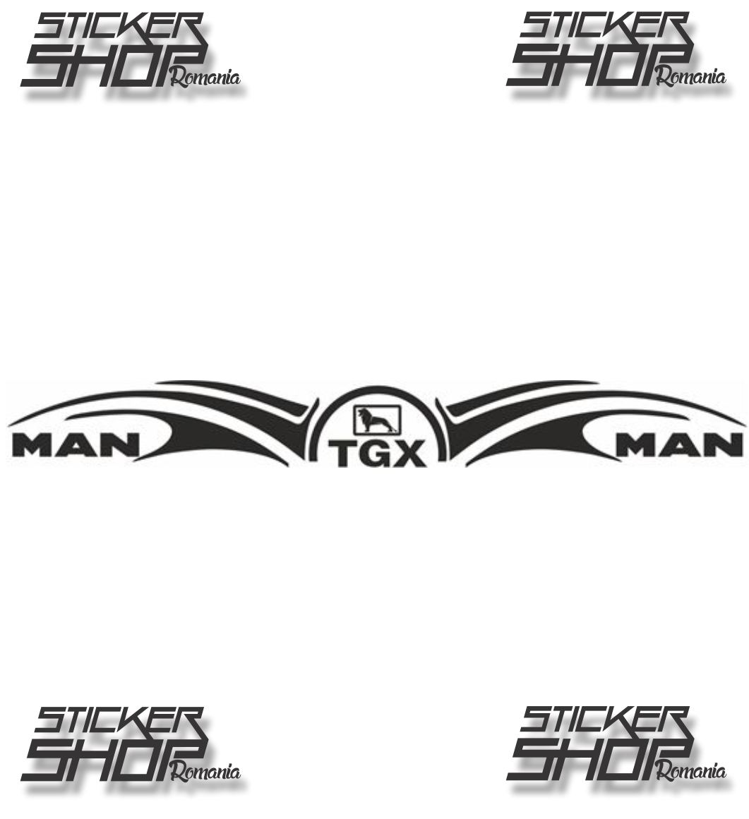 Sticker camion MAN TGX