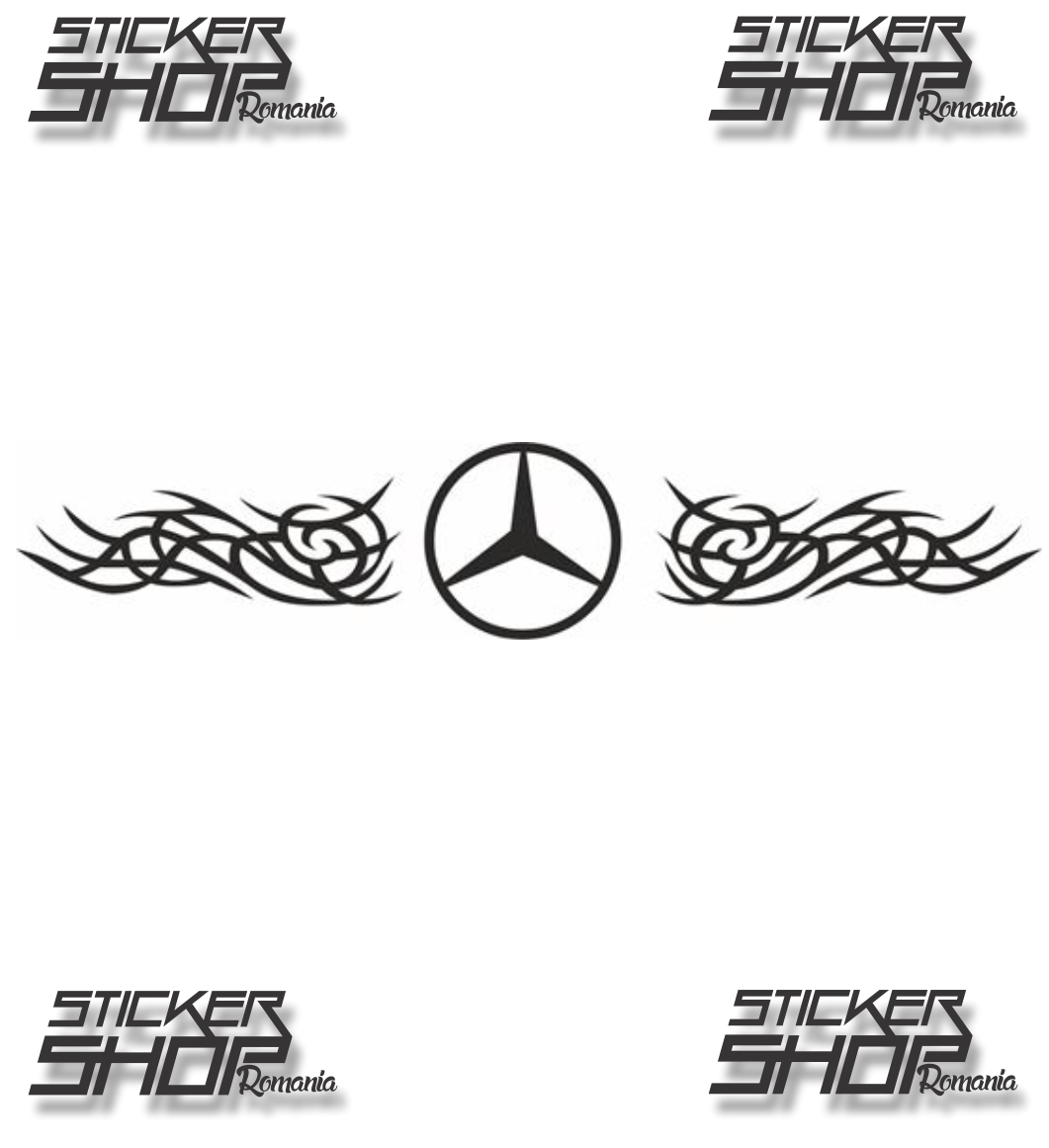 Sticker camion Mercedes