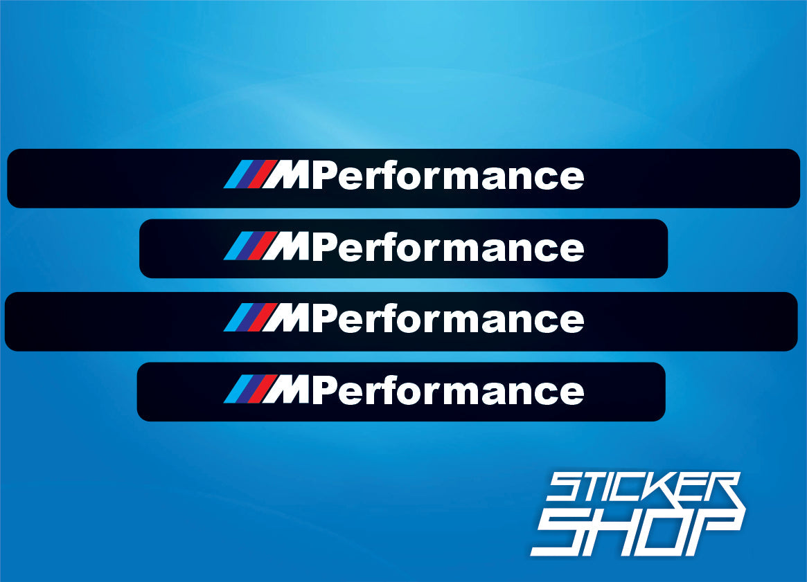 Set Sticker protectie prag  BMW M Performance