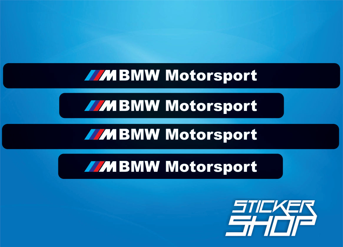 Set Sticker protectie prag  BMW Motorsport