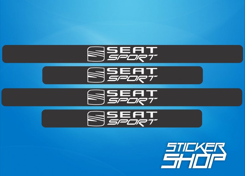 Set Sticker protectie prag  Seat Sport